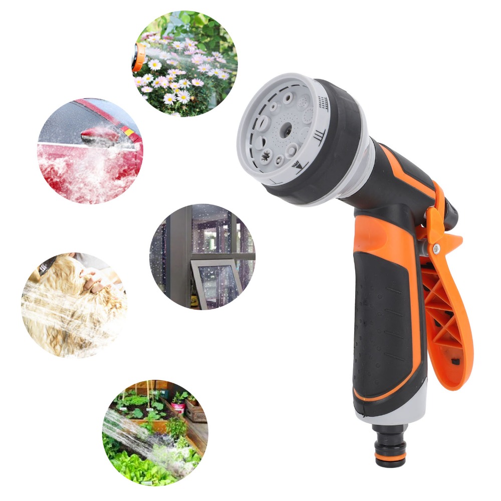 Gardena Hose Comfort - ABS, rubberen tuinslangspuitmond 10 standen zwart