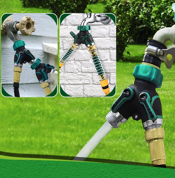 2 stuks 2-weg slangsplitter Y- - Gardena Hose Comfort recensie en prijs