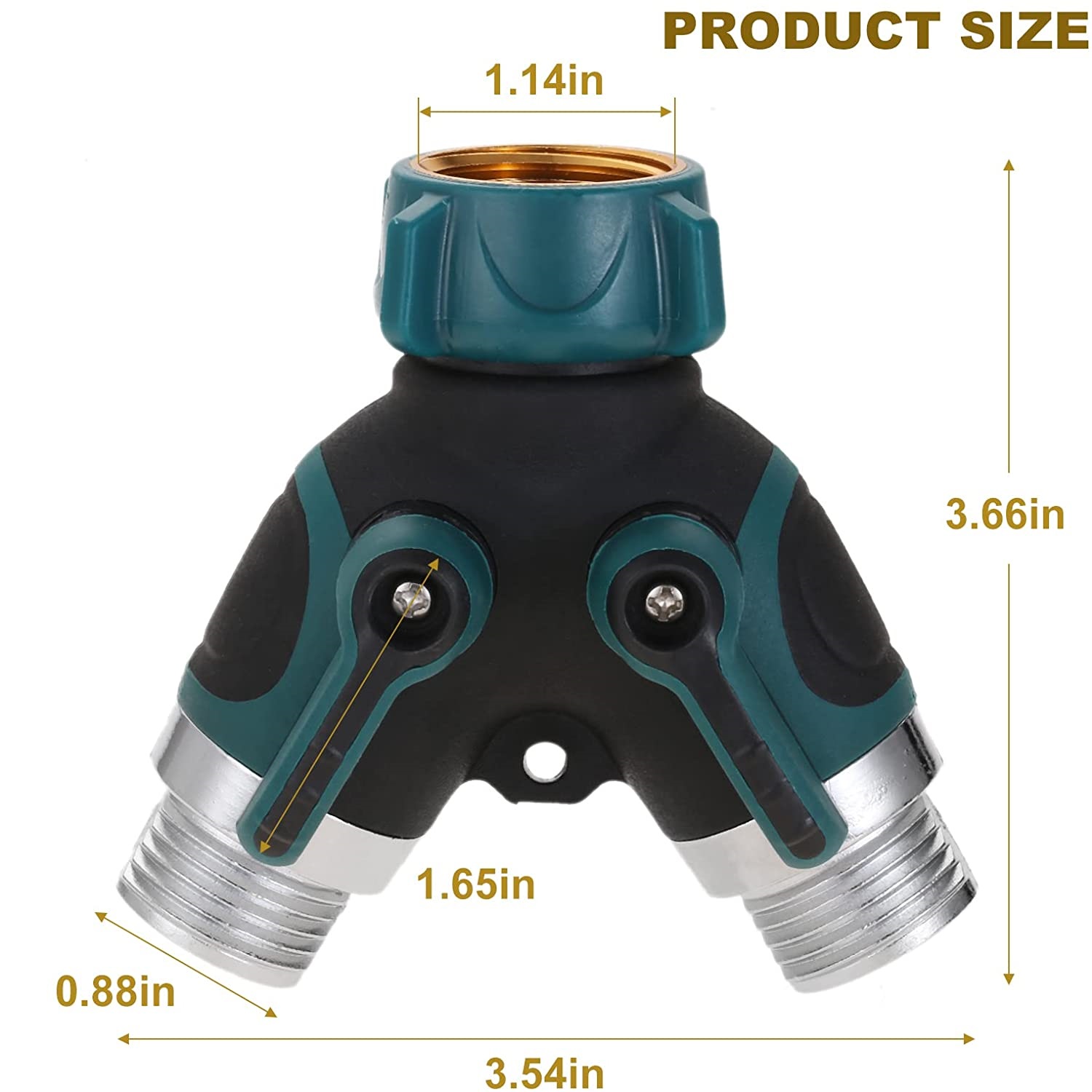 2 stuks 2-weg slangsplitter Y- - Gardena Hose Comfort recensie en prijs