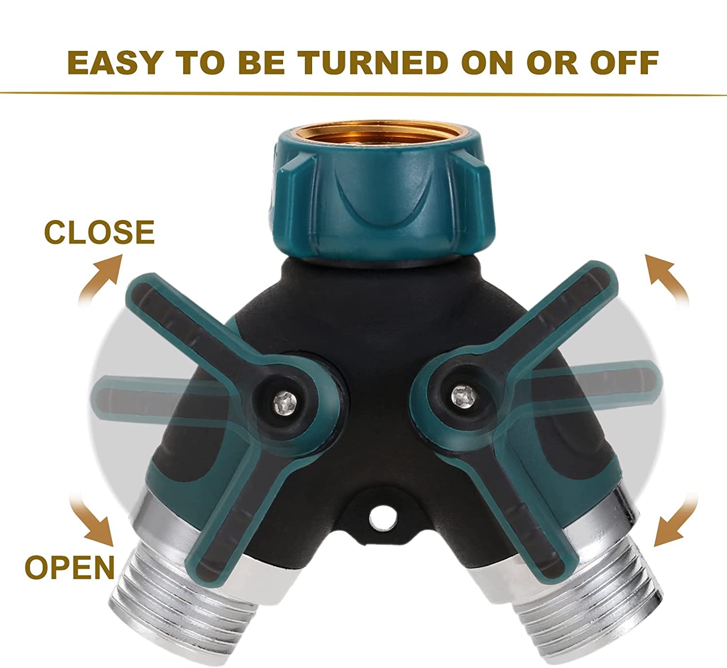2 stuks 2-weg slangsplitter Y- - Gardena Hose Comfort recensie en prijs